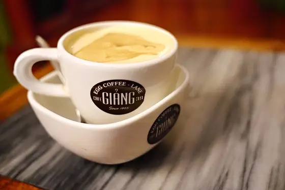 Egg coffee (Cà phê trứng)